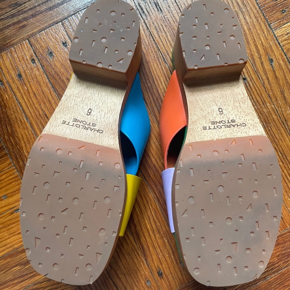 Charlotte Stone Colorblock Amos Sandal - Picture 9 of 10